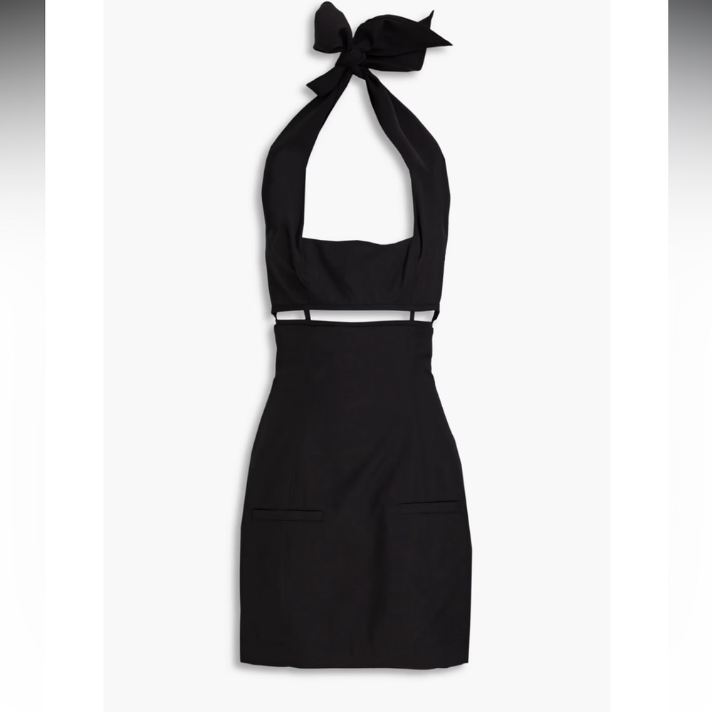 JACQUEMUS black limao dress size 34